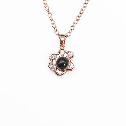 Collar de recuerdo personalizado en forma de pata de gato