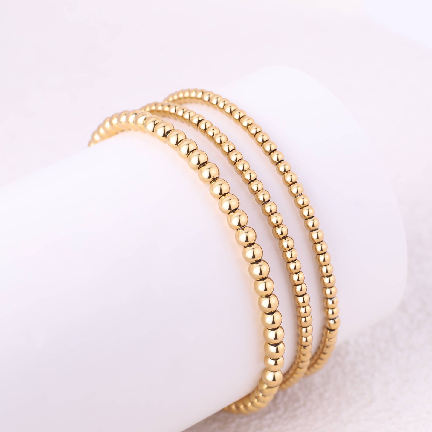 Set de Pulseras de Cuentas Mixtas