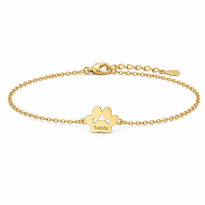 Pulsera Huellitas del Corazón™ | Personalizada