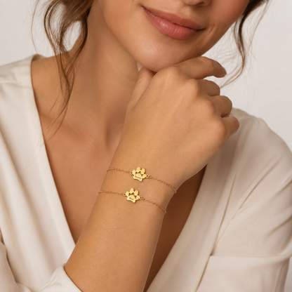 Pulsera Huellitas del Corazón™ | Personalizada