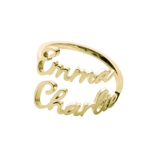 Anillo con nombre