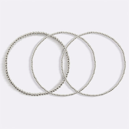 Set de Pulseras de Cuentas Mixtas