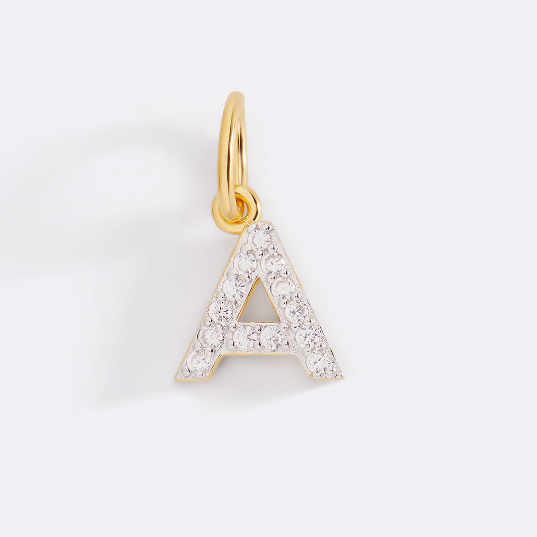 Charm iniziale con diamante PJULAN