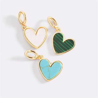 Ciondolo a Cuore in Pietra Naturale