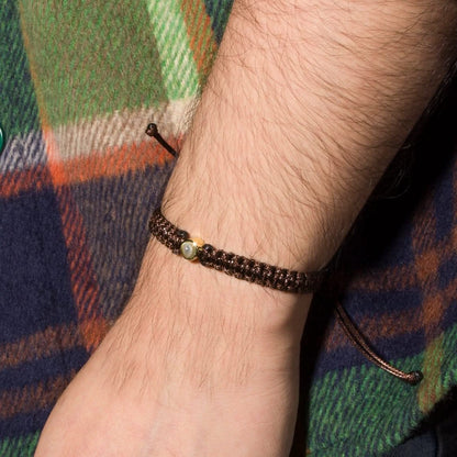 Pulsera trenzada personalizada con foto