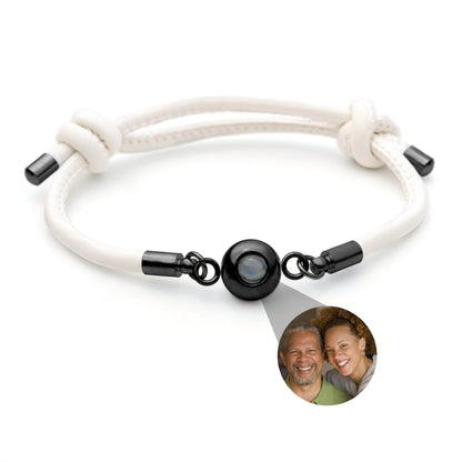 Pulsera fotográfica con tu propia foto - cuero