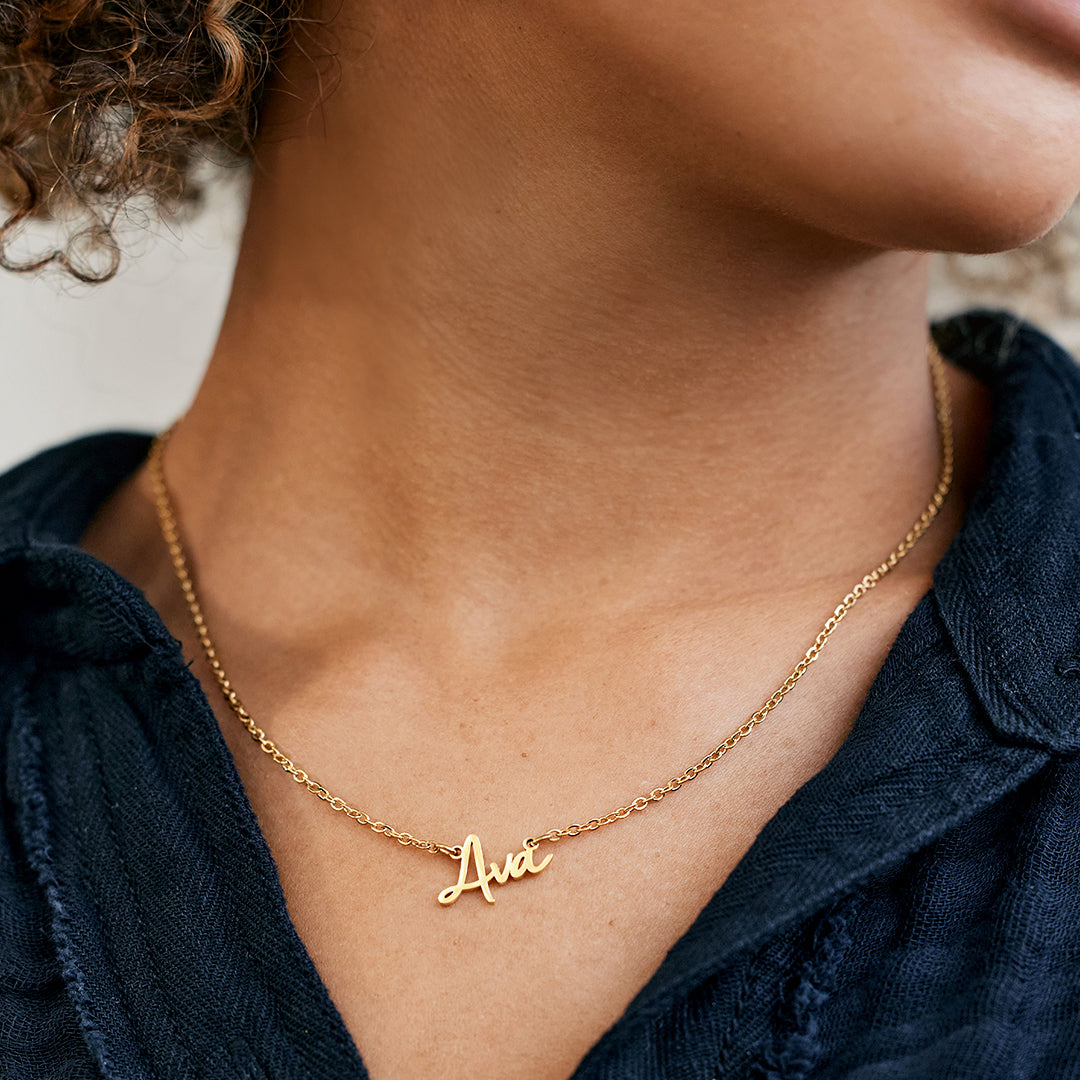 Collar con nombre de hada