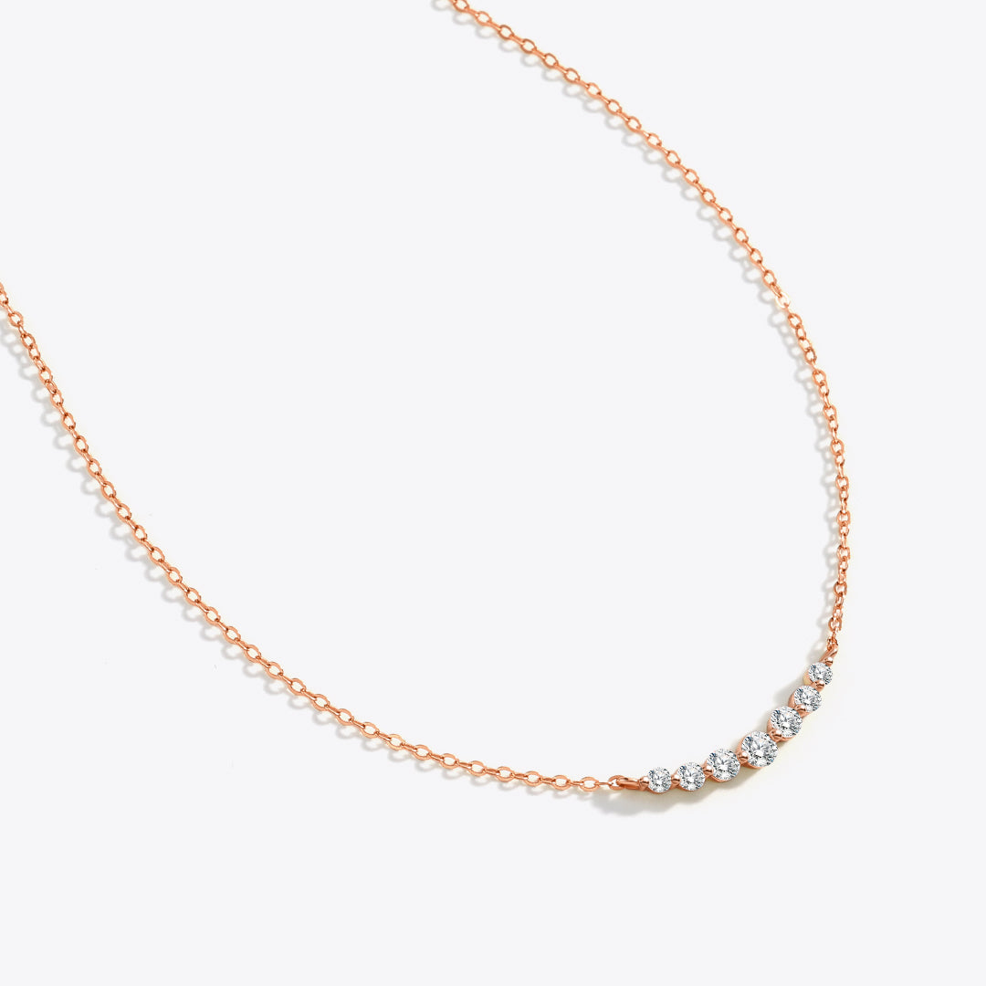 Collana Classica Arc con Diamanti