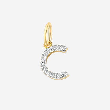 Charm iniziale con diamante PJULAN