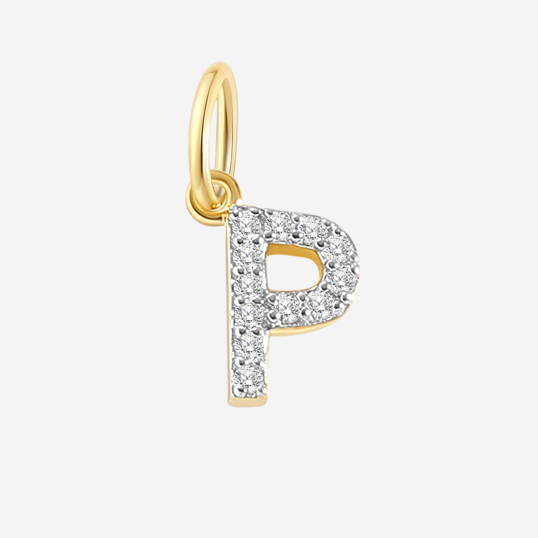 Charm iniziale con diamante PJULAN