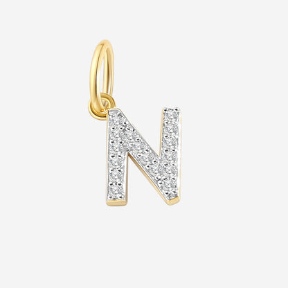 Charm iniziale con diamante PJULAN