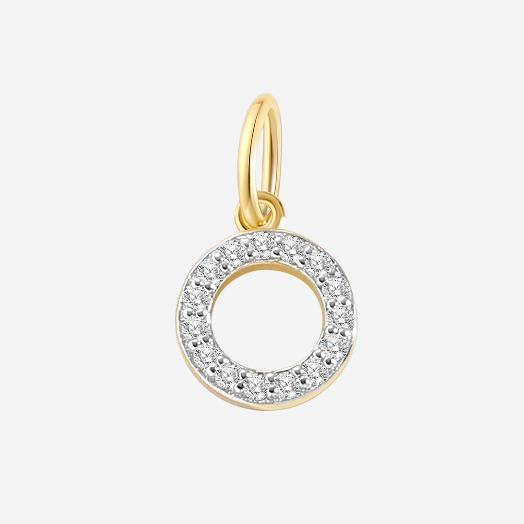 Charm iniziale con diamante PJULAN