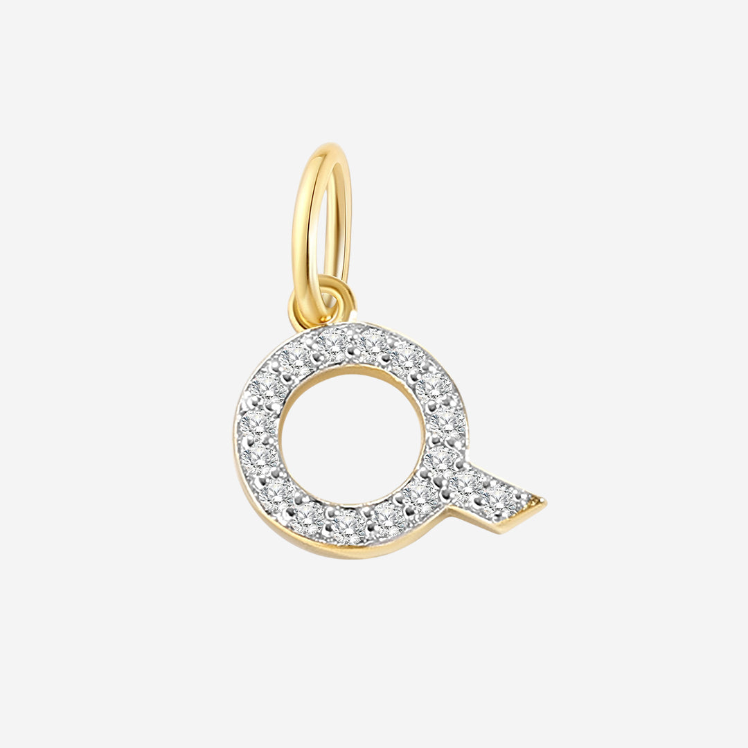 Charm iniziale con diamante PJULAN
