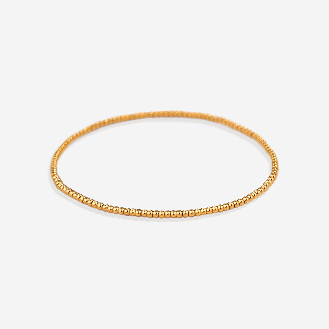 Set estivo di bracciali a perline da impilare