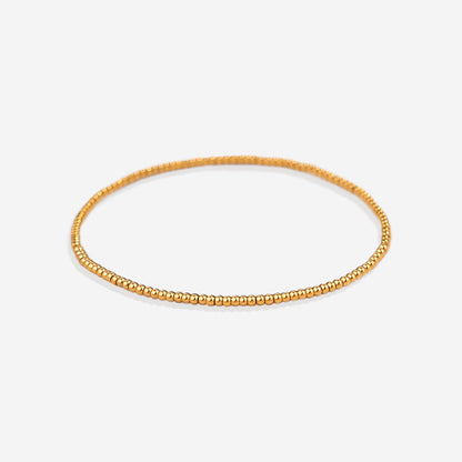Set estivo di bracciali a perline da impilare