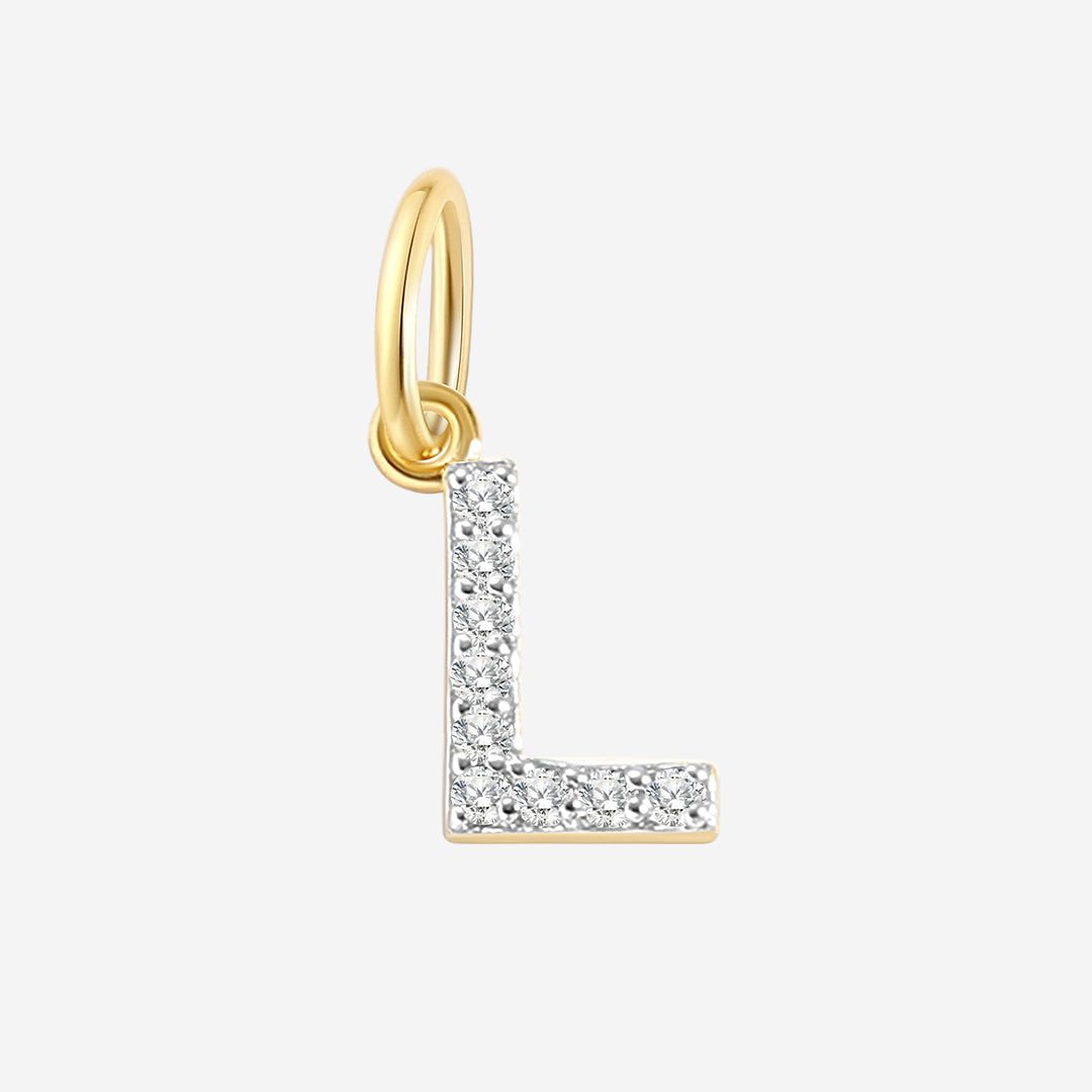 Charm iniziale con diamante PJULAN