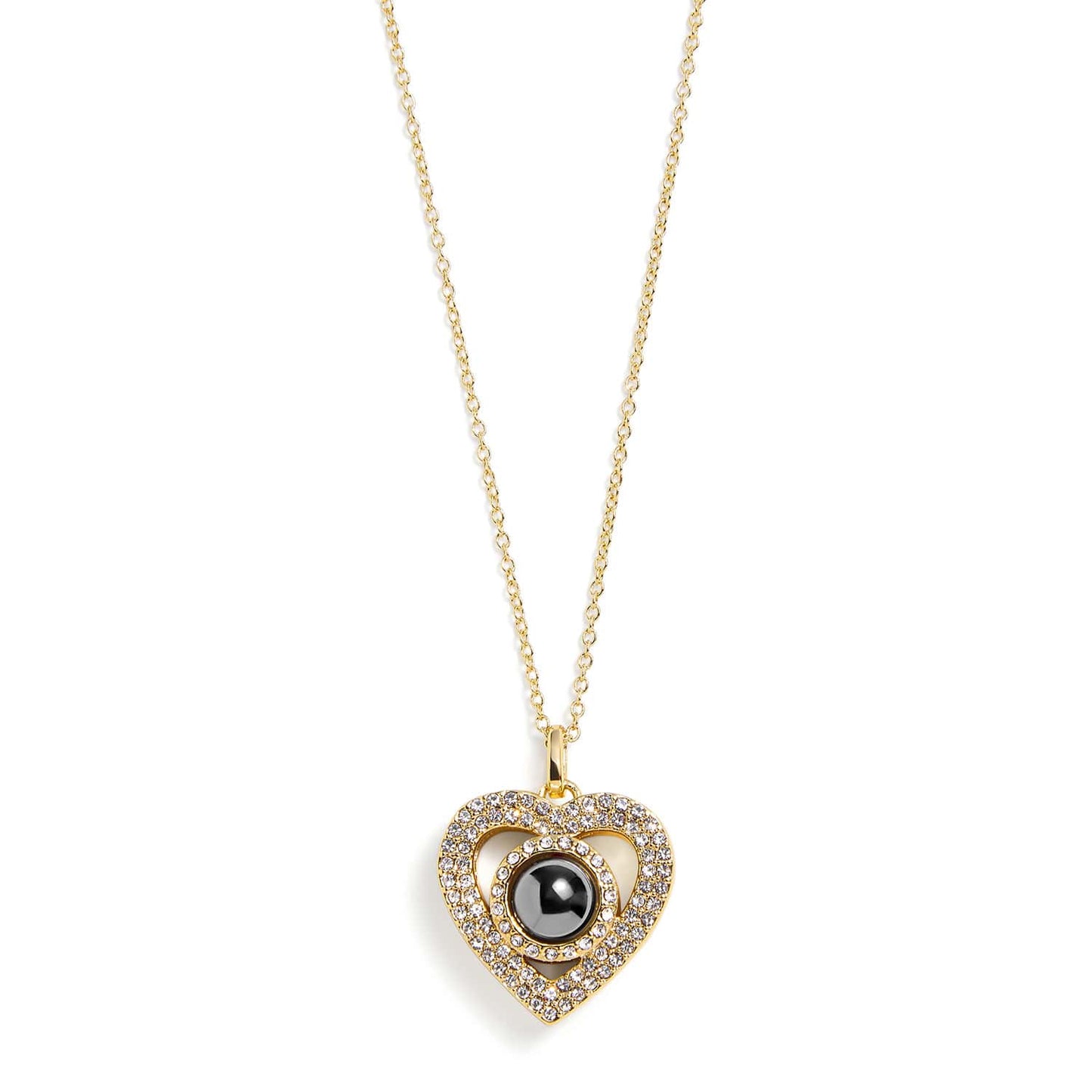 Collar Pavé Corazón Personalizado