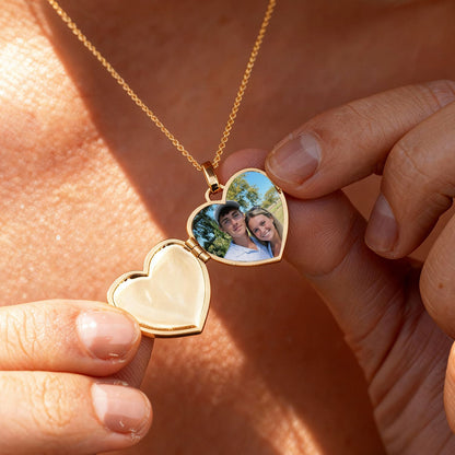 Collar relicario personalizado en nácar