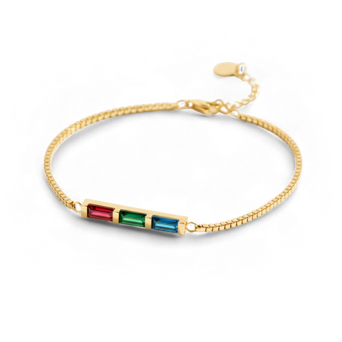 Pulseras con Piedras de Nacimiento