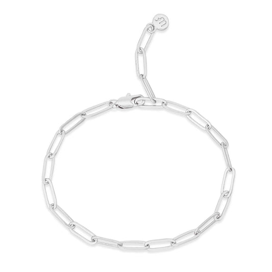Bracelet chaîne trombone