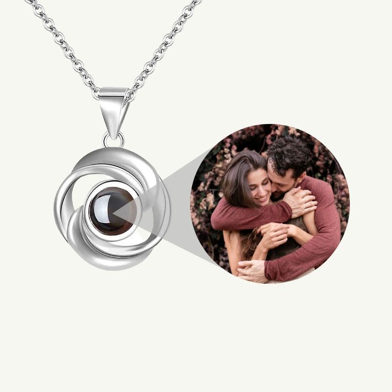 Collar personalizado con fotos en espiral- PJULAN®